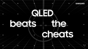 Samsungs nya initiativ QLED Beats the Cheats visar att rätt TV-teknik är bättre än fusk 3