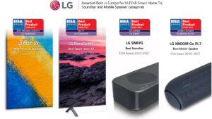 Branschledande tv- och ljudprodukter från LG vinner stort under 2020 EISA Awards 3