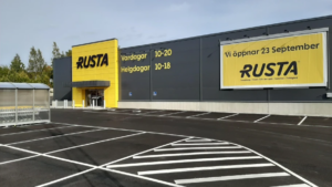 Rusta öppnar sitt hundrade varuhus i Sverige 2 Rusta öppnar sitt hundrade varuhus i Sverige 2