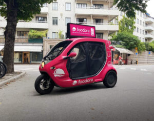 ​foodora samarbetar med Bzzt för en bättre stadsmiljö 2