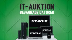 IT-auktionen pågår nu hos Bytdator.se! IT-auktionen pågår nu hos Bytdator.se!