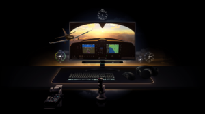 Microsoft Flight Simulator förbättrar spelupplevelsen med Tobiis eye- och headtracking Microsoft Flight Simulator förbättrar spelupplevelsen med Tobiis eye- och headtracking