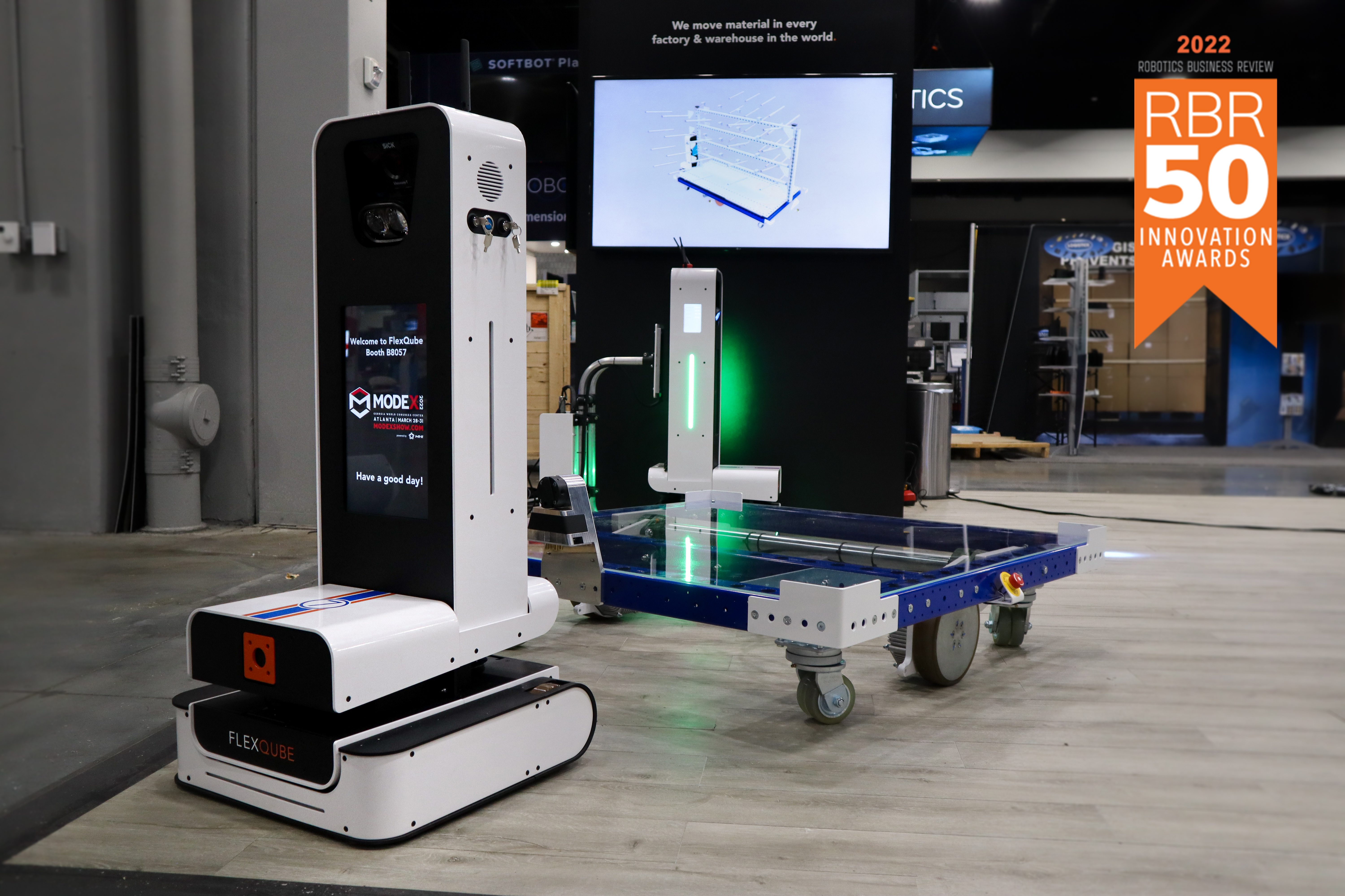 FlexQube en av vinnarna i Robotics Innovation Award 2022 FlexQube en av vinnarna i Robotics Innovation Award 2022