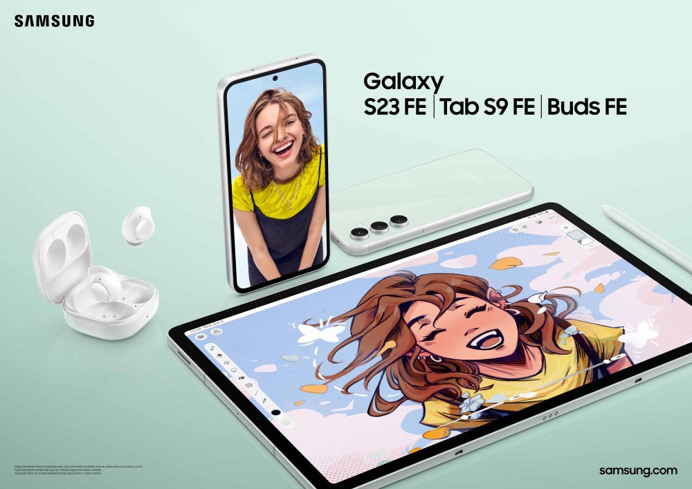 Samsung Galaxy S23 FE, Galaxy Tab S9 FE och Galaxy Buds FE: Enastående funktioner tillgängliga för fler användare Samsung Galaxy S23 FE, Galaxy Tab S9 FE och Galaxy Buds FE: Enastående funktioner tillgängliga för fler användare