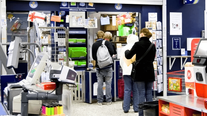 Terminalerna är flaskhalsen när kunderna köar för sina paket