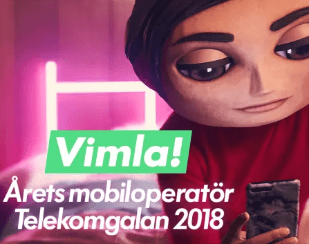 Vimla bästa mobiloperatören enligt stor undersökning – utses till Årets operatör