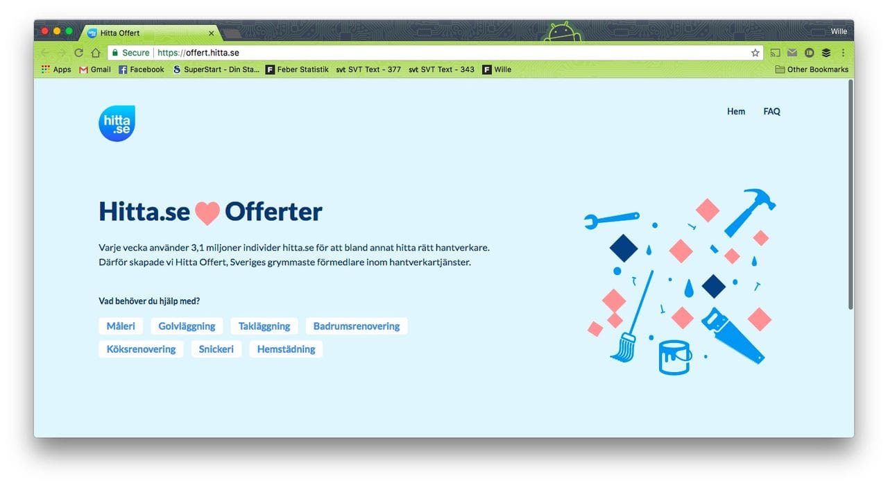 Hitta.se tar upp kampen mot tidigare systerföretaget ServiceFinder