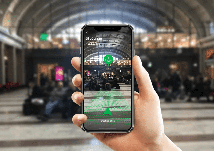 Hitta rätt med SJs nya digitala vägvisare