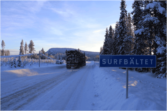 Här surfas det mest i Sverige – välkommen till Surfbältet