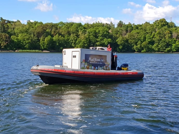 Succé för MatHems skärgårdsleveranser!