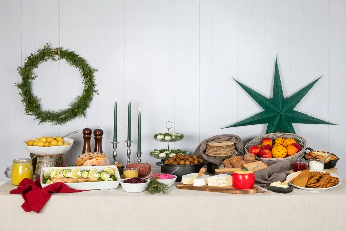 Premiär för julbord på Gekås Ullared