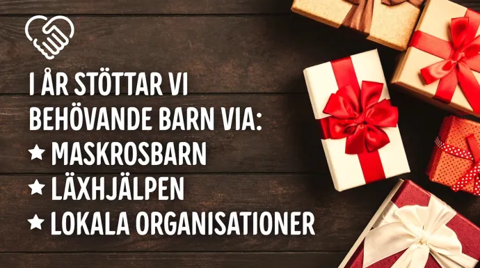 Elgigantens julfond bidrar till en varmare jul för barnen