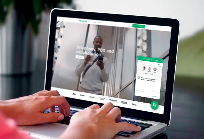 Telavox lanserar livechatt