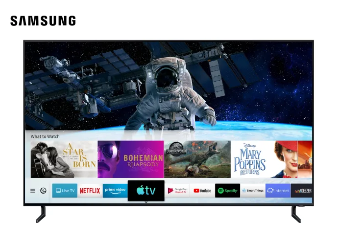 Samsung är den första TV-tillverkaren att lansera appen Apple TV och stöd för AirPlay 2