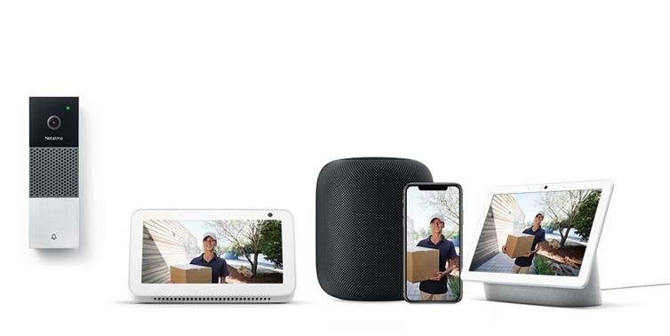 Netatmo Smarta Videodörrklocka nu kompatibel med marknadens främsta röstassistenter: Google Assistant, Amazon Alexa och Apples Siri