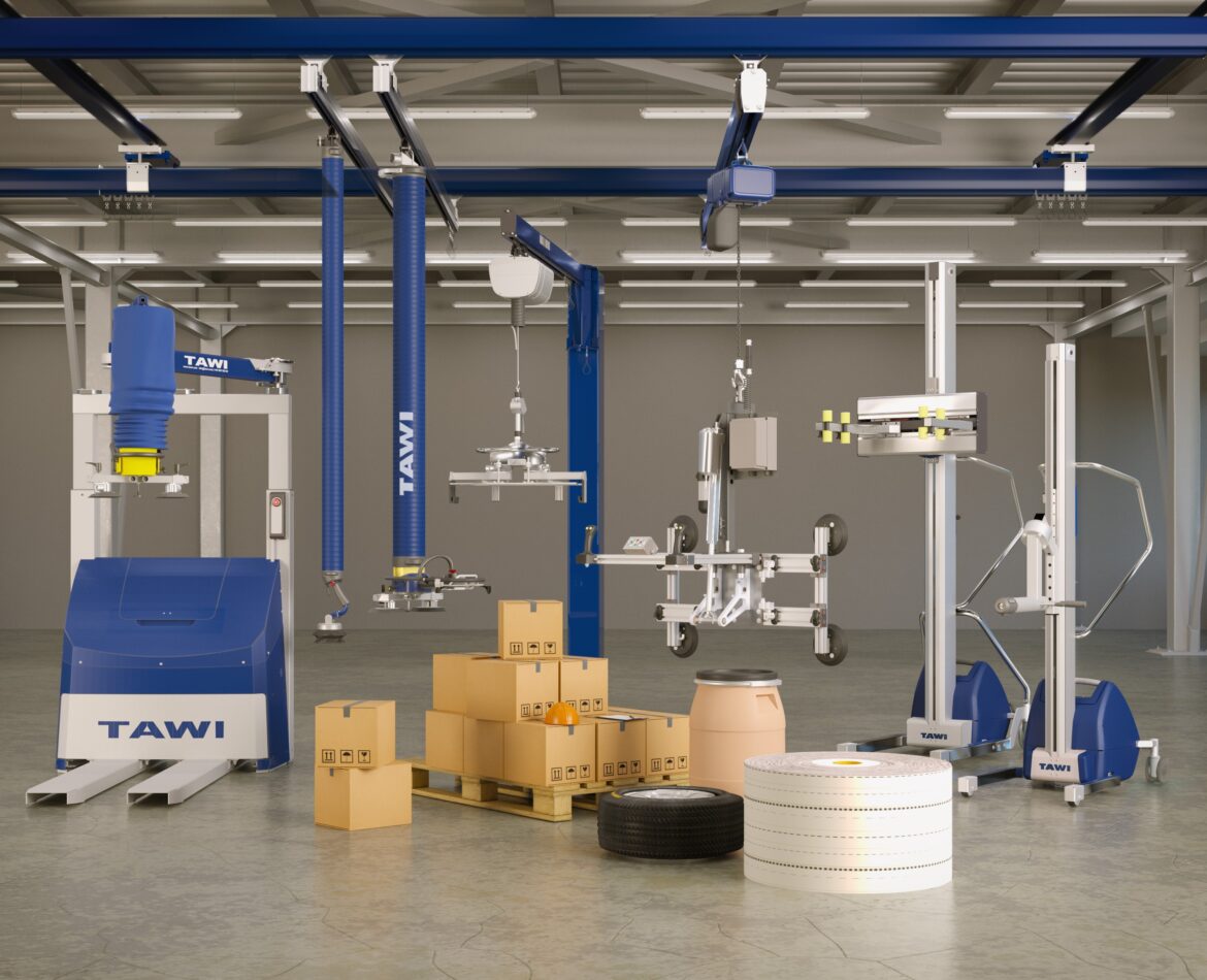 TAWIs lyftlösningar ökar produktivitet och säkerhet i gods- och pakethanteringen