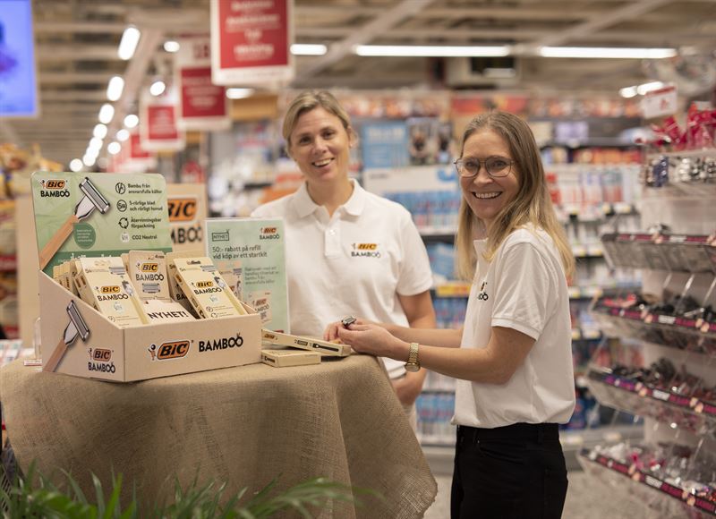 BIC Bamboo tar plats på butikshyllorna