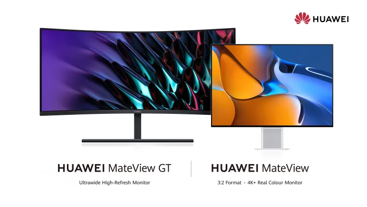 Säljstart i Sverige för Huaweis nya MateView-skärmar