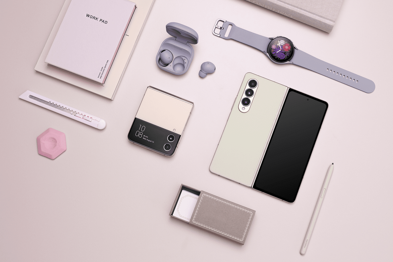 Samsungs nya Galaxy Z fold-serie, Galaxy Watch 5-serie och Galaxy Buds2 Pro är nu tillgängliga i butik
