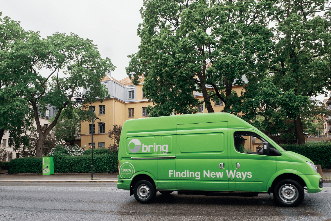 Fortsatt hög paketvolym för Bring Sverige