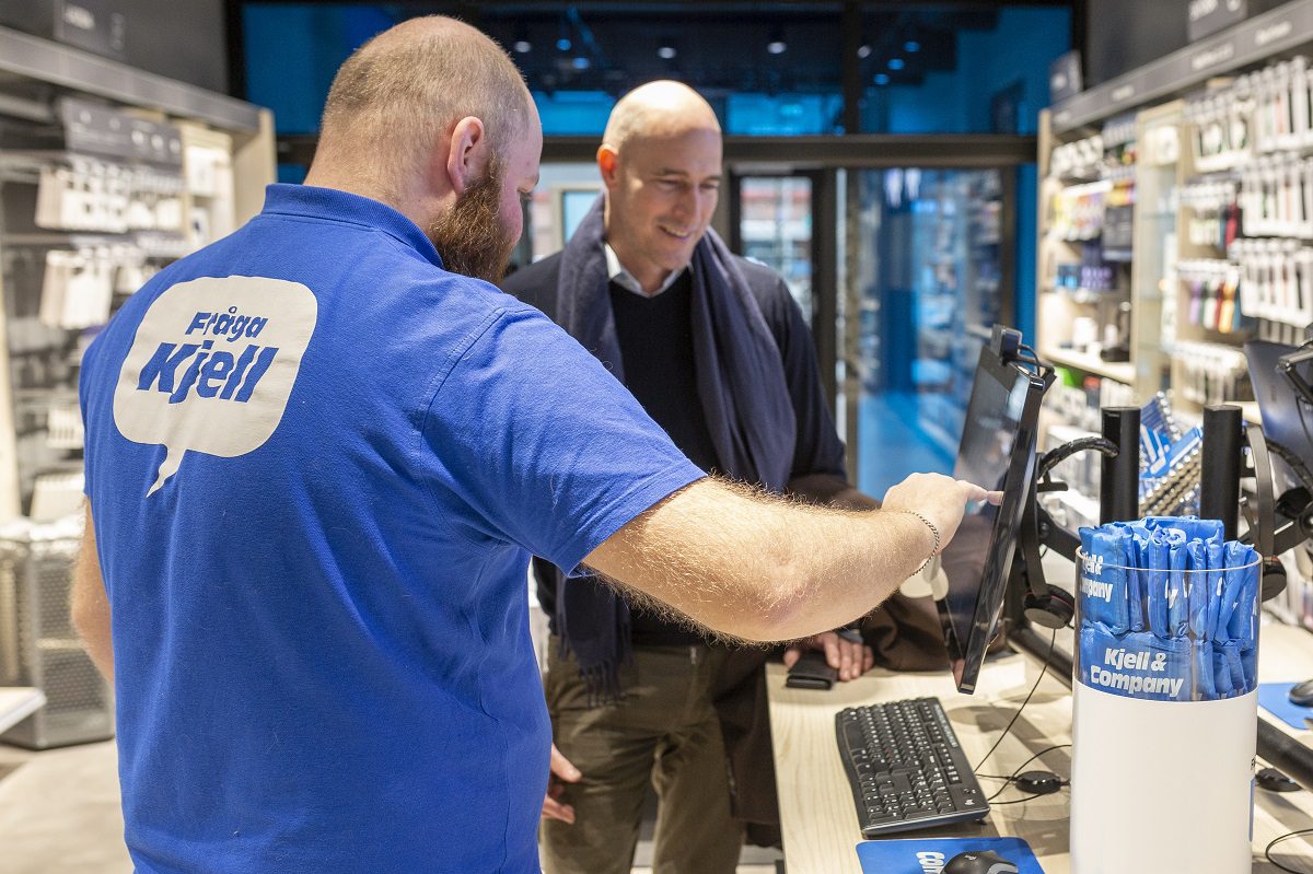 Freja avtalar med Kjell & Company om användning av Frejas mobila ID-kort i 111 butiker