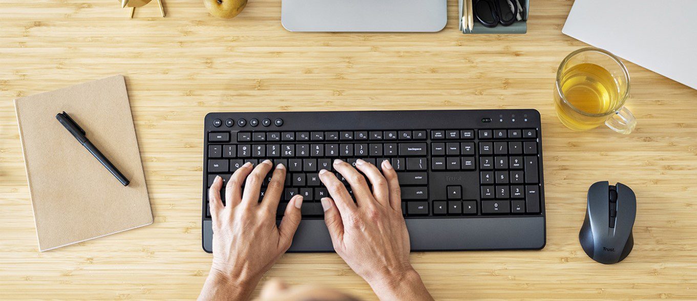 Trust introducerar tyst mus och tangentbord