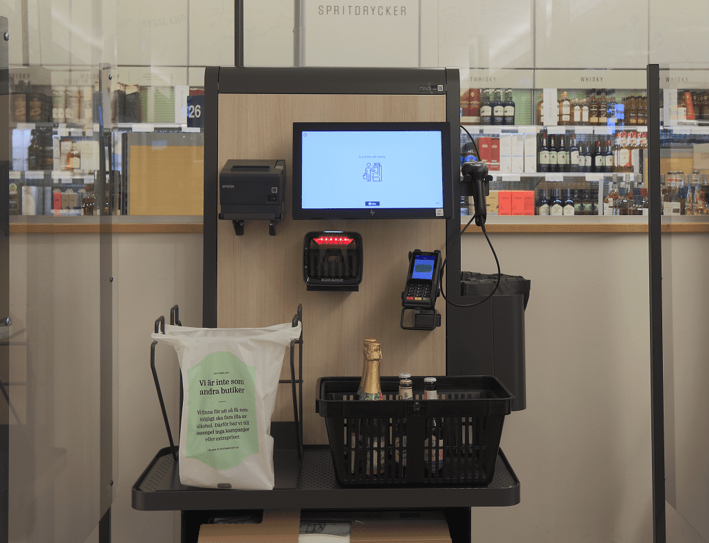 Systembolaget testar självutcheckning i Uppsala