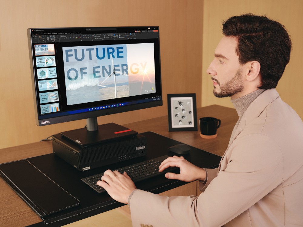 Lenovo hyllar AI-komponenter med nya ThinkCentre datorer